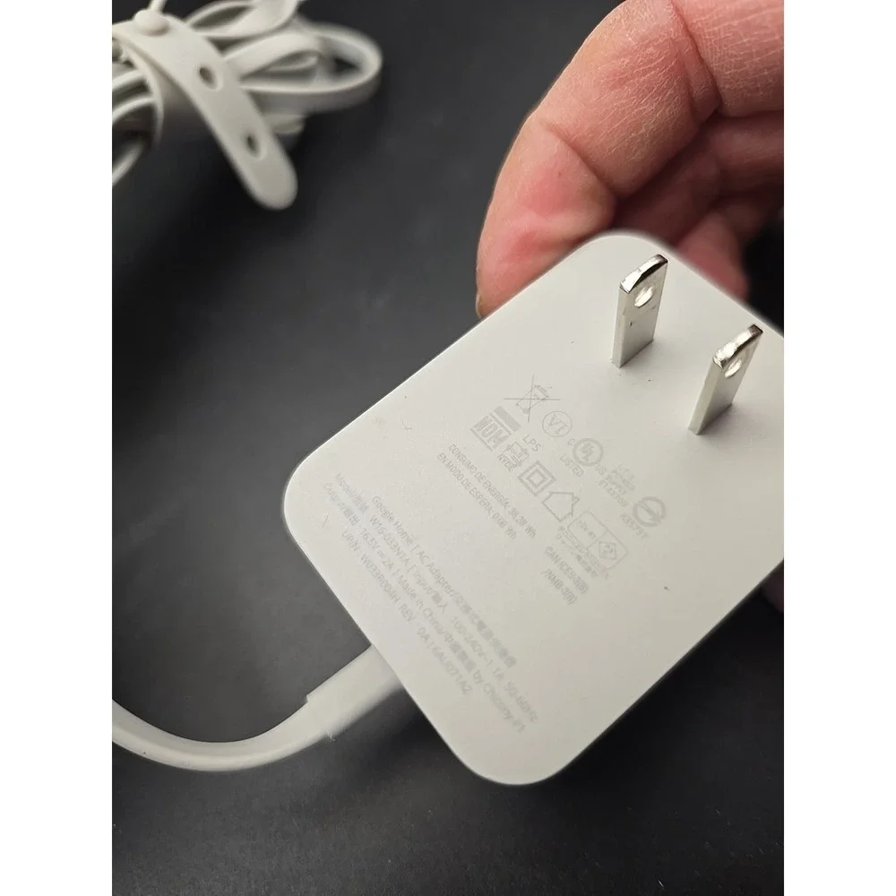 Google Home Smart Assistant SPEAKER VOICE Google ASSIST White Slate